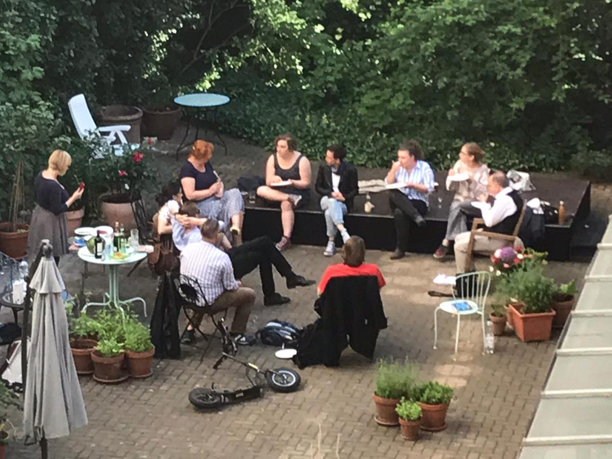 Treffen des Ensembles im Garten des Künstlerhof Lietzow-12
